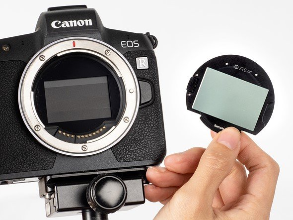 STC выпускает фильтры для камер Canon EOS R, устанавливаемые за объективом