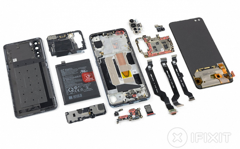 OnePlus Nord — хрупкий, но достаточно ремонтопригодный. Аппарат неплохо показал себя у специалистов iFixit