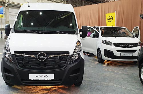 Opel презентует обновленную коммерческую линейку на выставке COMAUTOTRANS