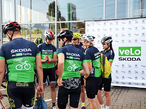Почему Skoda поддерживает велосипедистов в Украине - Skoda