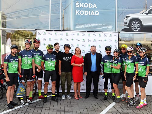 Почему Skoda поддерживает велосипедистов в Украине - Skoda