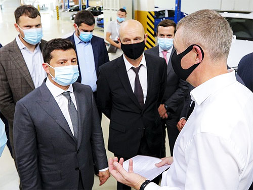 Президент Зеленский посетил «Еврокар». Что он заявил - Еврокар