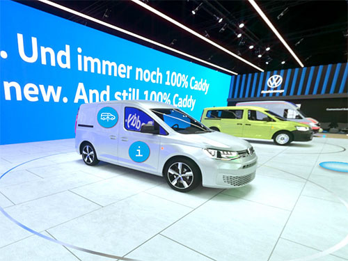 Volkswagen Коммерческие автомобили представили свой виртуальный стенд на выставке в Ганновере - Volkswagen