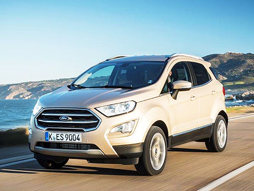 Кроссовер Ford EcoSport в октябре доступен с выгодой до 112 000 грн. - Ford