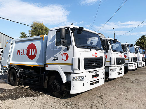 На украинский рынок вышли новые мусоровозы Karba турецкого производства - мусоровоз