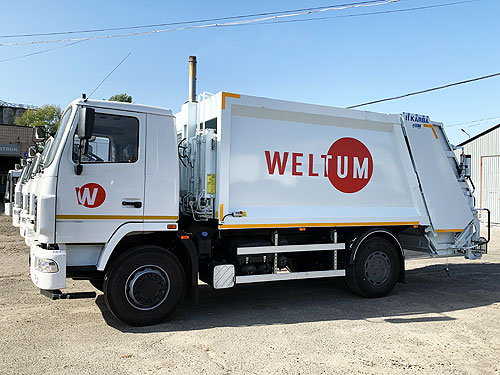 На украинский рынок вышли новые мусоровозы Karba турецкого производства - мусоровоз