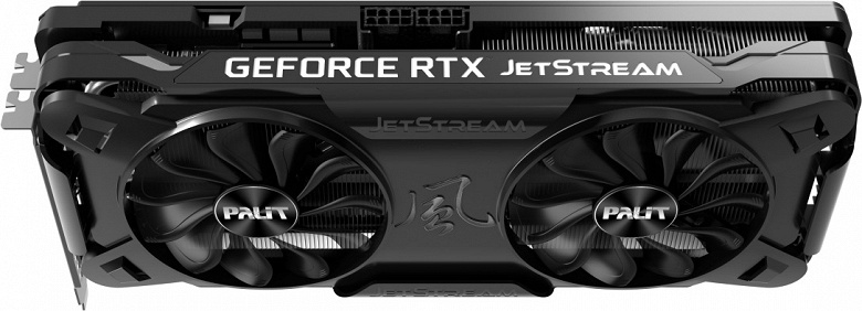 Представлена серия видеокарт Palit GeForce RTX 30 JetStream 