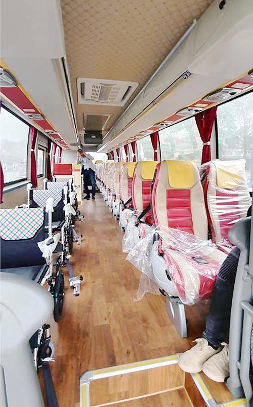 В Украину поставили уникальные туристические автобусы ASIASTAR - ASIASTAR