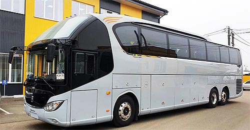 В Украину поставили уникальные туристические автобусы ASIASTAR - ASIASTAR