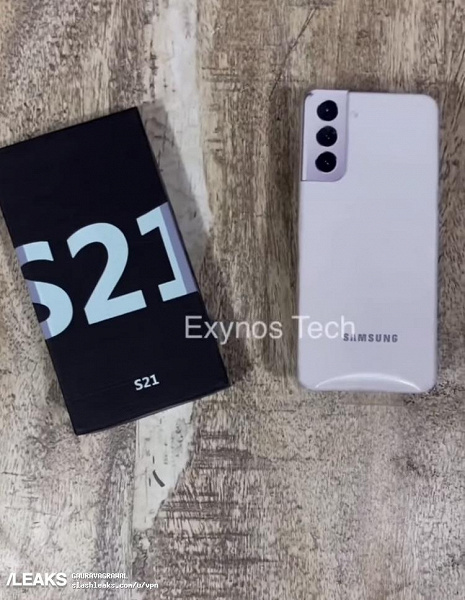 Видео дня: Samsung Galaxy S21 вместе с коробкой вживую за несколько дней до анонса