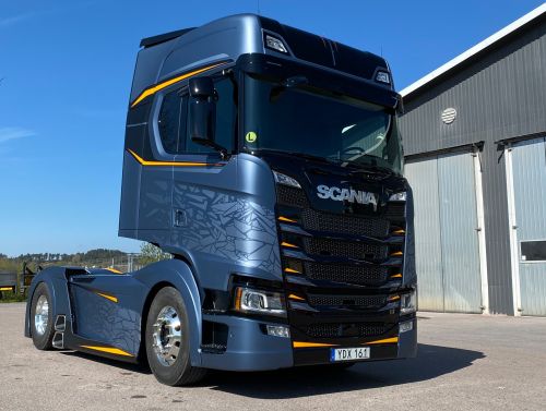 Легендарный Свемпа представил свой последний проект тюнинга Scania - Свемпа