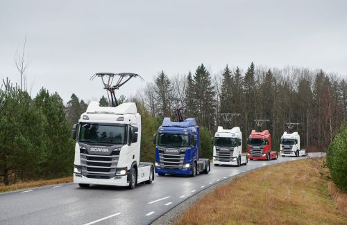Scania поставит электрофицированные грузовики для перевозок по немецкому автобану