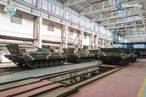 Житомирский бронетанковый завод отремонтировал очередную партию БМП-2 - БМП
