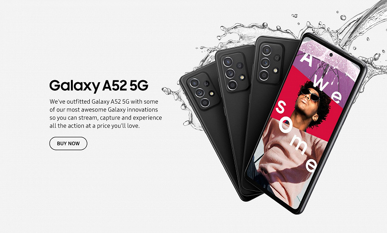 Официальные маркетинговые материалы Samsung Galaxy A52 и A72 утекли в сеть: наглядная разница между моделями