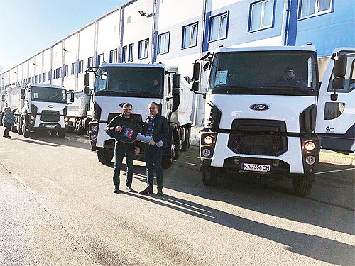 Самосвалы Ford Trucks будут строить дороги в Полтавской области - Ford