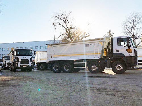 Самосвалы Ford Trucks будут строить дороги в Полтавской области - Ford