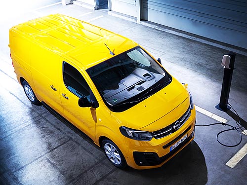 В Британии заказали крупнейшую партию электрических фургонов Opel/Vauxhall Vivaro-e - Opel