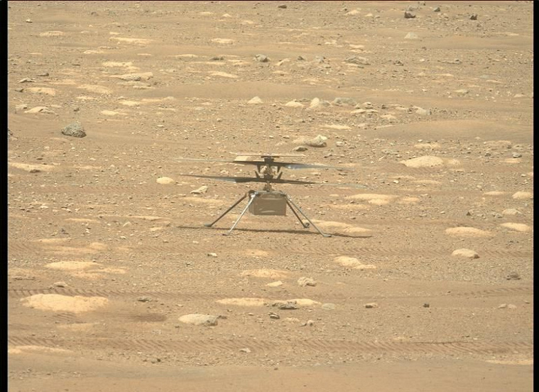 Первый марсианский вертолёт Ingenuity разминает крылья