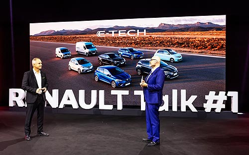 В Renault рассказали о своей стратегии: к 2030 г. 9 из 10 авто будут электрифицированными - Renault