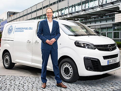 Водородный электрофургон Opel Vivaro-e HYDROGEN сможет заряжаться за несколько минут - Opel