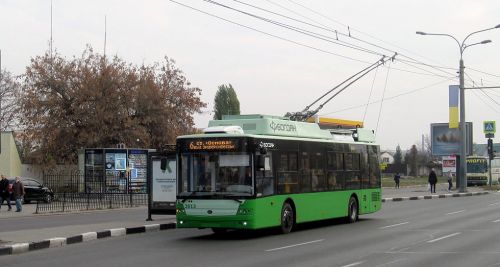 Харьков получил еще 4 троллейбуса Богдан Т70117