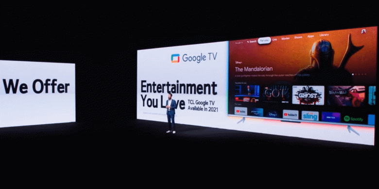Анонсированы новые телевизоры miniLED и QLED на платформе Google TV от компании TCL