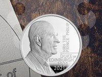 В Великобритании выпустили монету в память о супруге Елизаветы II