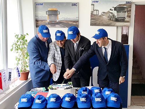 В Украине открылся первый автосалон грузовых автомобилей BMC - BMC