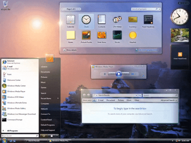 В Windows 7 могла появиться трассировка лучей. Демонстрация эффекта