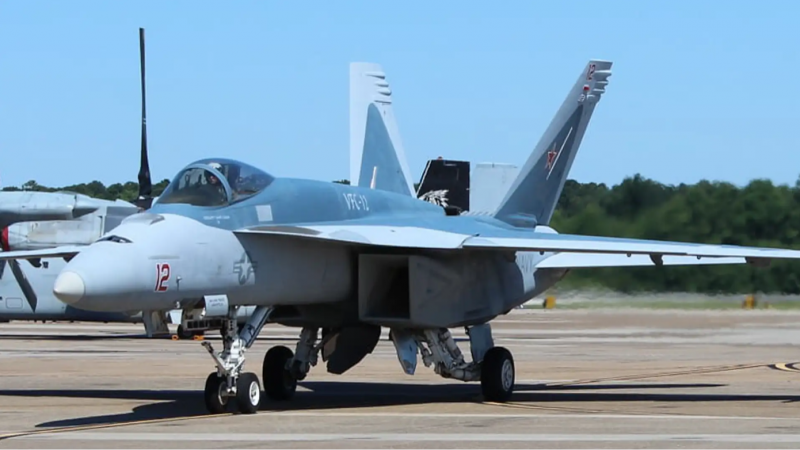 ВМС США перекрасили несколько F-18 в цвета лучших российских истребителей – фото