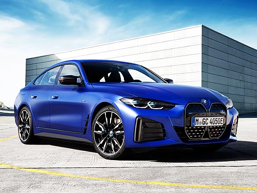 Новый электромобиль BMW i4 будет разгоняться до 100 км/ч за 3,9 с и иметь запас хода более 500 км - BMW