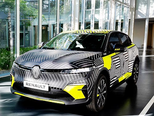 Renault тестирует электрокар Mégane E-Tech Electric в реальных условиях - Renault