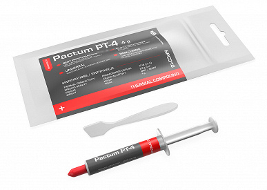 Термопаста SilentiumPC Pactum PT-4 доступна порциями по 1,5 и 4 г