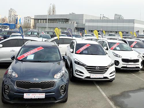 В Украину завезли новую партию автомобилей с пробегом из Южной Кореи - пробег