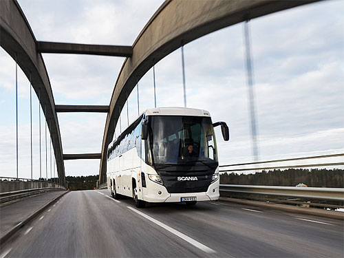 Scania представляет новый туристический автобус - Scania