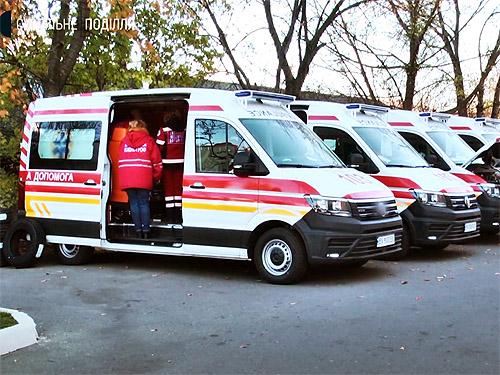 Хмельницкие медики получили 21 автомобиль скорой помощи за 47 млн. грн.