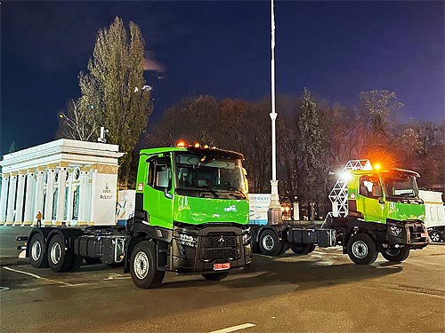 Renault Trucks представила в Украине обновленную линейку моделей T, C, К