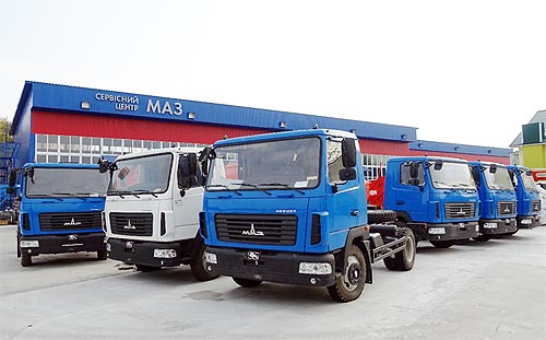 В Украине продан 1000-й грузовик МАЗ с начала года - МАЗ
