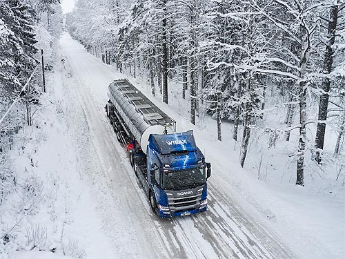 Scania поставила 64-тонный электрогрузовик
