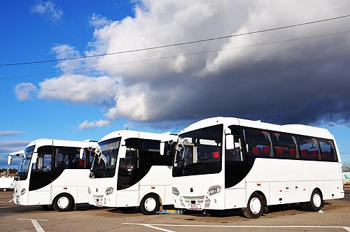 В Украину начались поставки новой модификации автобусов TEMSA Prestij - TEMSA