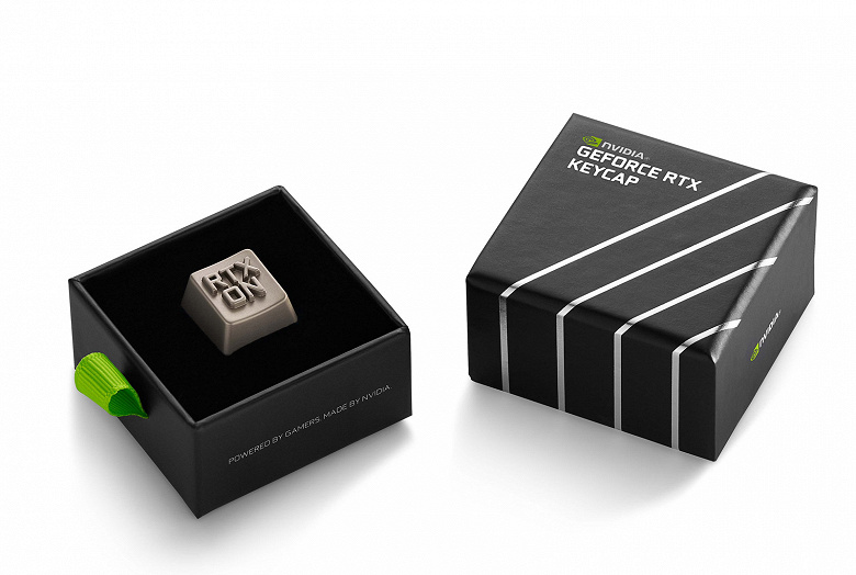 Компания Nvidia представила колпачок для клавиши с символикой GeForce RTX