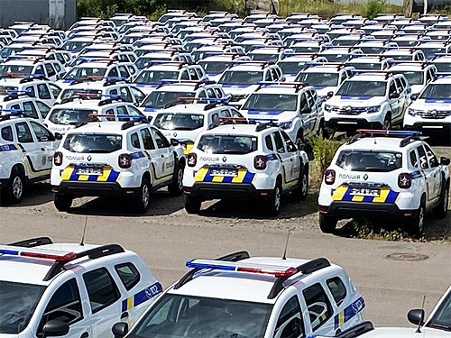 Полиция и СБУ в 2021 году закупили автомобилей более чем на 1 млрд. грн. - Полиция