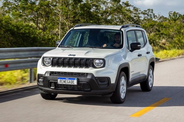 Обновленный Jeep Renegade для Бразилии, базовая версия Sport