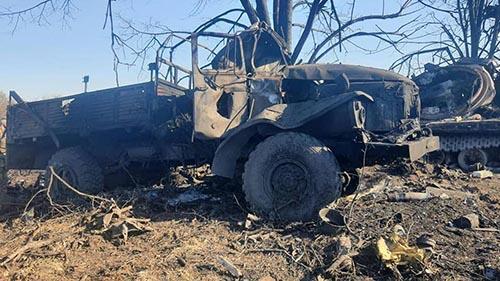 ЗС України знищили колону ворожої техніки в Сумській області