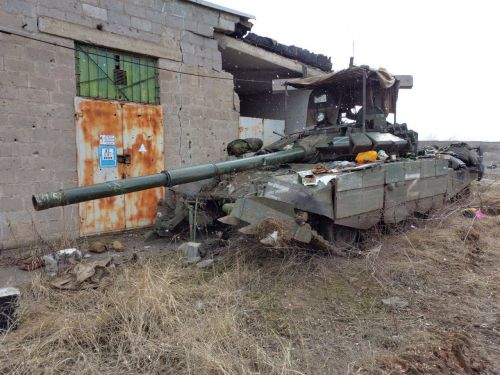 Нацгвардія захопила найновіші російські танки Т-72 Б3 - танк