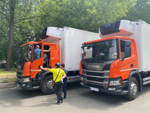 Мережа "Сільпо" отримала нові вантажівки Scania