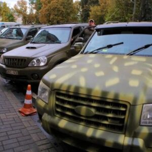 Львівщина відправила чергову партію автомобілів на фронт