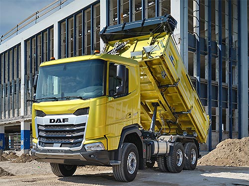 DAF презентує будівельні вантажівки нового покоління - DAF