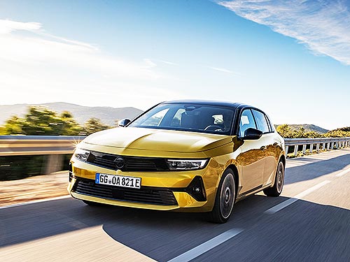 Новий Opel Astra отримав нагороду «Золоте кермо 2022»