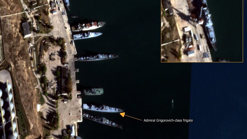Севастополь после атаки дронов: появилось два спутниковых фото за 1 ноября